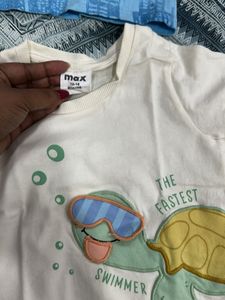 5 pack Cute Kids T-Shirt Bundle 9-12