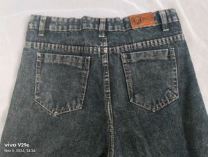 High Rise Cargo Jeans For Women &amp; Girls