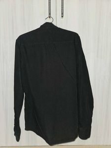 Ether By Myntra Black Long Sleeve Shirt