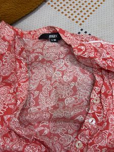 Red Paisley Top