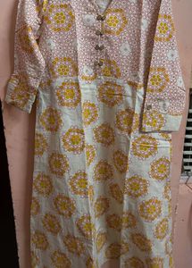 Pantaloons Kurta In Yellow