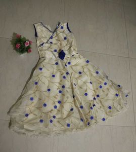 White Frock For Girl