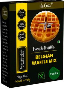 Waffle Maker With Belgian Wafflle Mix Powder