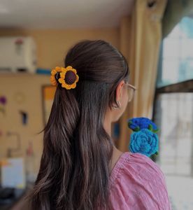 Sunflower Hair Clip