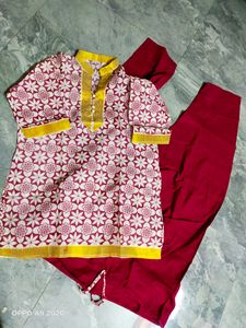 Traditional Bengali Tant Salwar