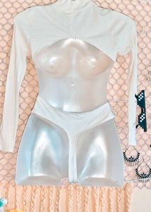 Size Extra S🎁Buy 2 Get 1 Free 🎁White Bodysuit