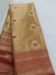 Trending Luxury Golden tissue silk Saree