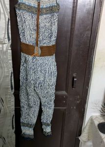 Paisley Print Jumpsuit