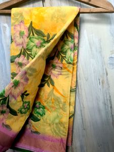Linen Saree