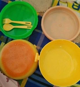 Burger Shaped 2 Layer Lunch Box Kids &amp; Adult