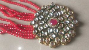 Beaded Choker Necklace Set