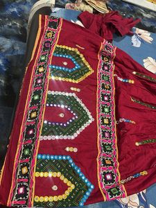 vintage Ethnic Lehenga Choli Set