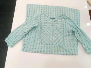 Embroidered Kurta Set Combo Of 2