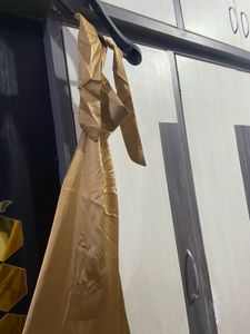 Golden Halter Maxi Dress