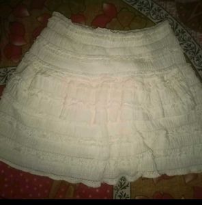 Tiered Ruffle Mini Skirt