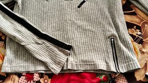 Tommy Hilfiger Ribbed Mock Neck Top