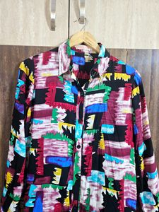 Womem Floral Printed Shirt