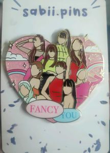 Kpop Twice Fancy You Hard Enamel Pin