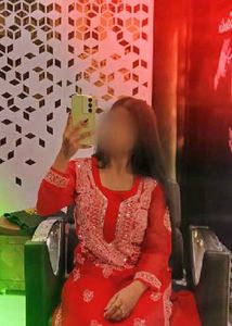 Red Embroidered Kurta Set
