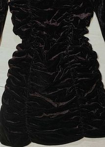 Velvet Midi Dress