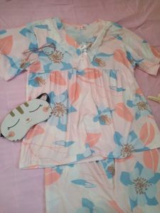 Floral Pajama Set