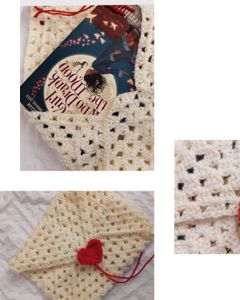 Crochet Book Cover