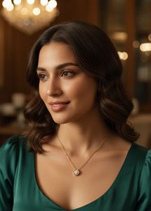 Rose Gold Plated Necklace 🥀