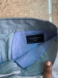 Men&#39;s Blue Casual Pants