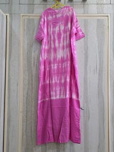 Pink Tie-Dye Kurta