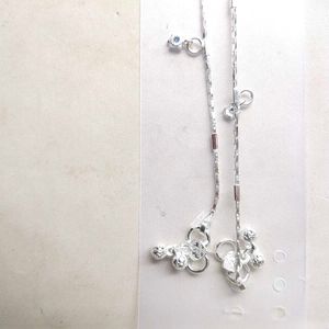 Pure Silver Anklets पायल For Women&amp; Girls. 1 जोड़ि