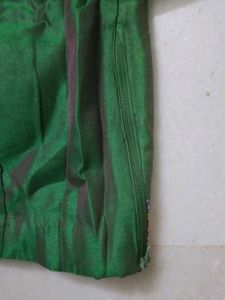 Gold Silk Saree with Intricate Border