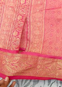 pure Kanchi pattu saree
