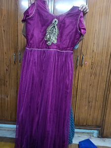 Anarkali Style Indian Party Wear.