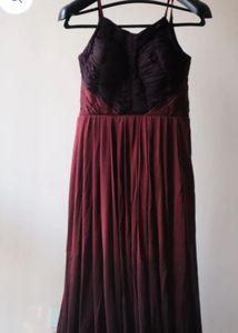 OMBRE GOWN WITH HEAVY MIRROR WORK JACKET