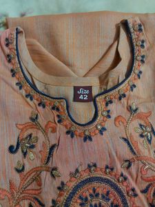 Elegant Embroidered Kurta Set