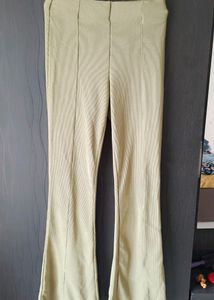 Super Stylish Mehndi Colour Trouser