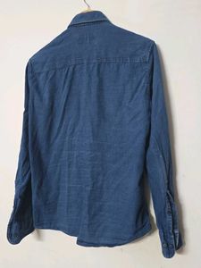Pull&amp;Bear Denim Button-Down Shirt