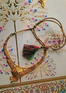 Gold Polished Necklace Set