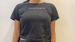 Black Crop Top