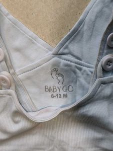 Cute Baby Blue Romper
