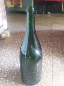 Wine Bottle Dark Green Colour