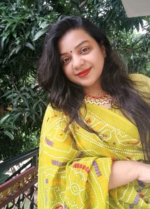 Olive Green Bandhani Saree