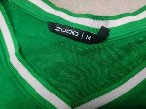 Zudio Faith It Green Tee