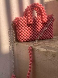 Cute Pink Korean Handbag Or Sling Bag