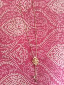 90s Elegant Silver Necklace With Earrings
