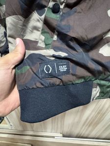 ERA Camouflage Pattern Reversible Hooded Jacket