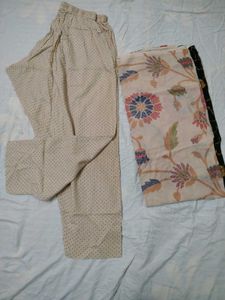 cotton stitched suit