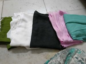 Set Of 5 Dupattas
