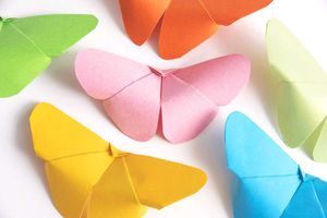 Paper origami butterfly 🦋 a pack of 10.