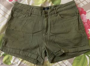 Rio Olive Green Shorts